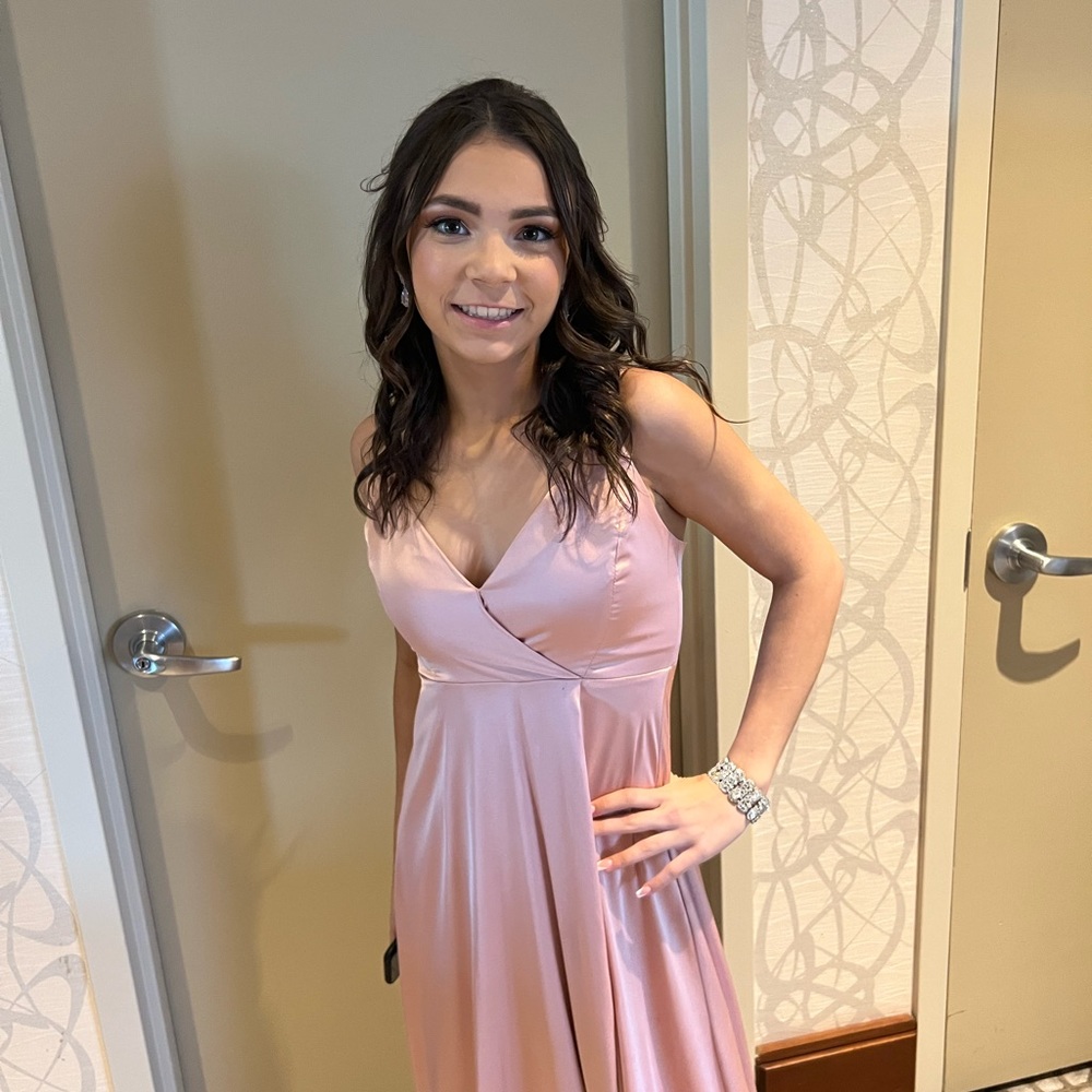 Satin Gown - image 3